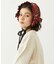 FRILLED TARTAN EARMUFFS