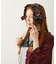 FRILLED TARTAN EARMUFFS
