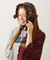 FRILLED TARTAN EARMUFFS