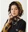 FRILLED TARTAN EARMUFFS