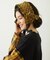 FRILLED TARTAN EARMUFFS