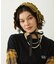 FRILLED TARTAN EARMUFFS