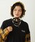 FRILLED TARTAN EARMUFFS