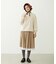 FRILLED TARTAN EARMUFFS