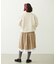 FRILLED TARTAN EARMUFFS