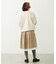 FRILLED TARTAN EARMUFFS