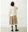 FRILLED TARTAN EARMUFFS