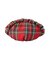 FRILLED TARTAN POUCH