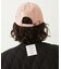 LABEL TWILL CAP