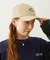 LABEL TWILL CAP