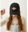 LABEL TWILL CAP