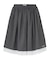 LACE HEM STRIPED SKIRT