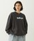 ICING LOGO SAGARA WIDE CREW SWEAT TOP