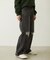 DOUBLE KNEE DISTRESSED DENIM PANTS