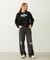 DOUBLE KNEE DISTRESSED DENIM PANTS