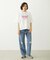 DOUBLE KNEE DISTRESSED DENIM PANTS