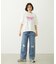 DOUBLE KNEE DISTRESSED DENIM PANTS
