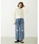 DOUBLE KNEE DISTRESSED DENIM PANTS