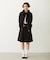 BIG RIBBON SWEAT ZIP HOODIE