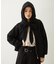 BIG RIBBON SWEAT ZIP HOODIE