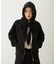 BIG RIBBON SWEAT ZIP HOODIE