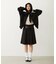 BIG RIBBON SWEAT ZIP HOODIE