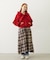 BIG RIBBON SWEAT ZIP HOODIE