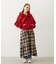BIG RIBBON SWEAT ZIP HOODIE
