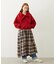 BIG RIBBON SWEAT ZIP HOODIE