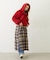BIG RIBBON SWEAT ZIP HOODIE