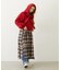 BIG RIBBON SWEAT ZIP HOODIE