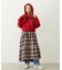 BIG RIBBON SWEAT ZIP HOODIE