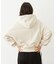 BIG RIBBON SWEAT ZIP HOODIE