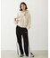 BIG RIBBON SWEAT ZIP HOODIE