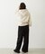 BIG RIBBON SWEAT ZIP HOODIE