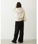 BIG RIBBON SWEAT ZIP HOODIE