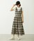 APRON TIERED DRESS