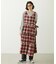 APRON TIERED DRESS
