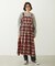 APRON TIERED DRESS