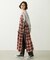 APRON TIERED DRESS