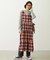 APRON TIERED DRESS