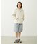 LOGO EMBROIDERED CORDUROY HOODED JACKET