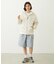 LOGO EMBROIDERED CORDUROY HOODED JACKET