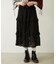 LACE FRILL DIRNDL SKIRT