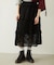 LACE FRILL DIRNDL SKIRT