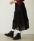 LACE FRILL DIRNDL SKIRT