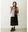 LACE FRILL DIRNDL SKIRT