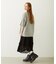 LACE FRILL DIRNDL SKIRT
