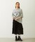LACE FRILL DIRNDL SKIRT
