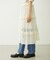 LACE FRILL DIRNDL SKIRT